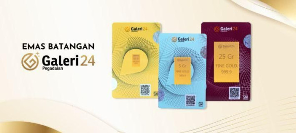 Galeri 24 by Pegadaian, Hadirkan Pilihan Investasi Aman dengan Emas Batangan