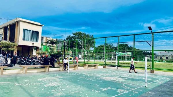 Jadi Sarana Olahraga Keluarga, Warga Apresiasi Revitaliasi Lapangan Gajah Mada Medan
