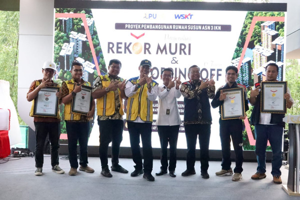 Rusun ASN 3 IKN Garapan Waskita Karya Sabet Rekor MURI, Ini Alasannya