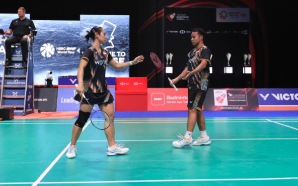 Hasil Lengkap Denmark Open 2024: Jonatan Christie Kalah, Gregoria Tembus Perempat Final