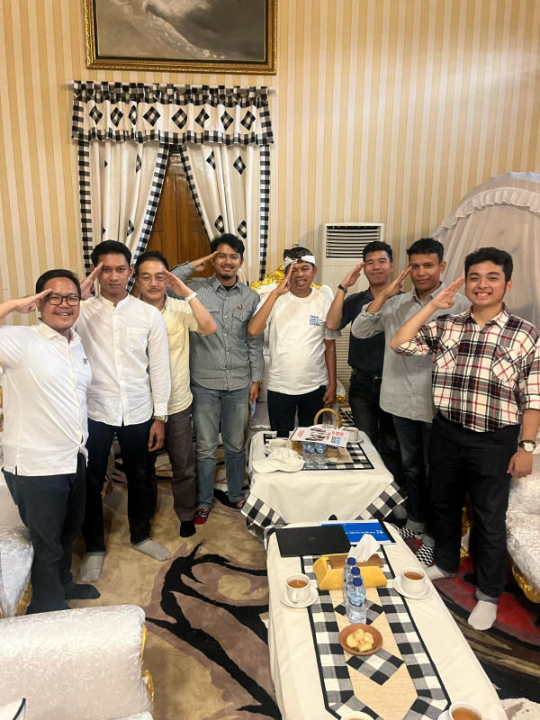 DPP Partai Perindo Silaturahmi ke Dedi Mulyadi, Diskusi Potensi Jawa Barat