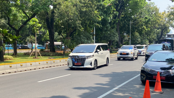 Prabowo Mendadak ke Kantor Kemhan di Tengah Pembekalan Calon Wamen
