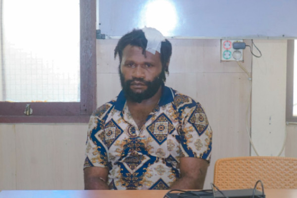 Digelandang ke Polda Papua, Ini Penampakan Pimpinan KKB Paniai Jemmy Magai Yogi