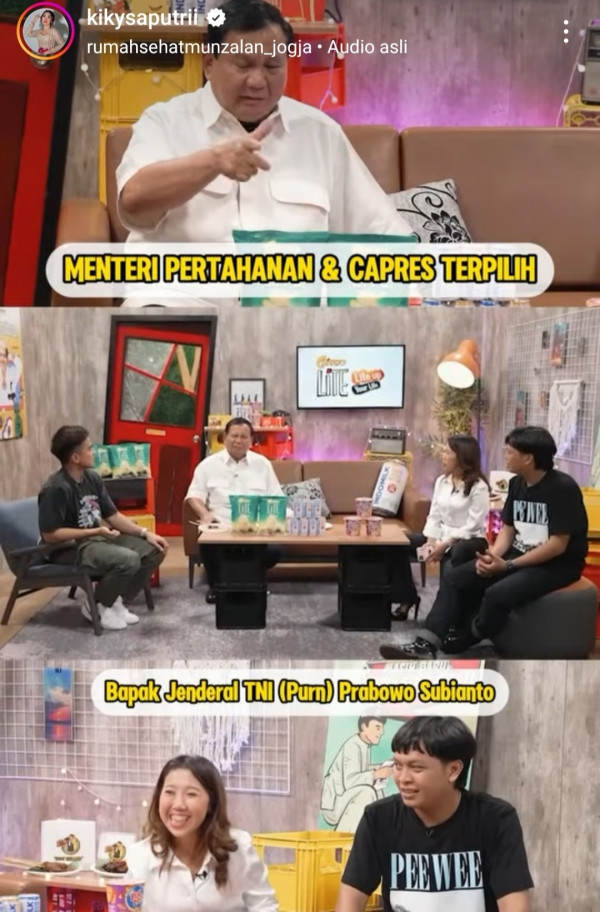 Jokowi Lengser, Kiky Saputri Bagikan Momen Berkesan Bersama Para Menteri