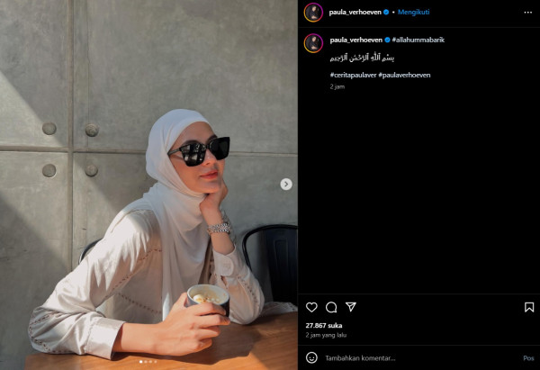 Sidang Cerai Perdana dengan Baim Wong, Paula Verhoeven: Bismillahirrahmanirrahim