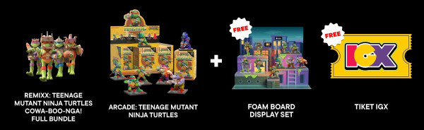 Mighty Jaxx Teenage Mutant Ninja Turtles Remixx Arcade, Ini Cara Beli Bundling Edisi Terbatas di Blibli