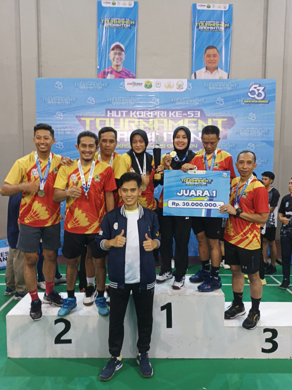 Badminton Tournament 2024 Selesai Digelar, Ketum Bapor Kopri Berharap Tumbuhkan Semangat Kolaborasi