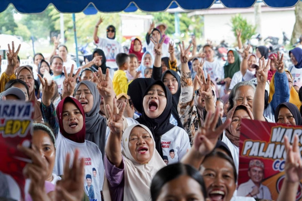 Keberlanjutan Pembangunan Kalteng, Warga Palangkaraya Siap Menangkan Agustiar-Edy
