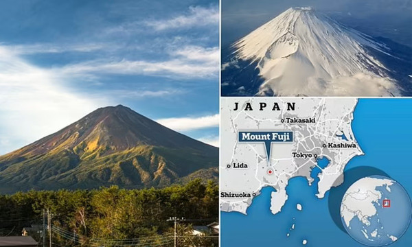 Gunung Fuji Tak Berselimut Salju Setelah 130 Tahun: Fenomena Langka yang Mengkhawatirkan