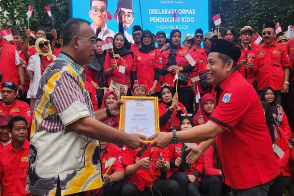 Dukung Pasangan RIDO, 8 Ormas Siap Kawal APK Ridwan Kamil-Suswono