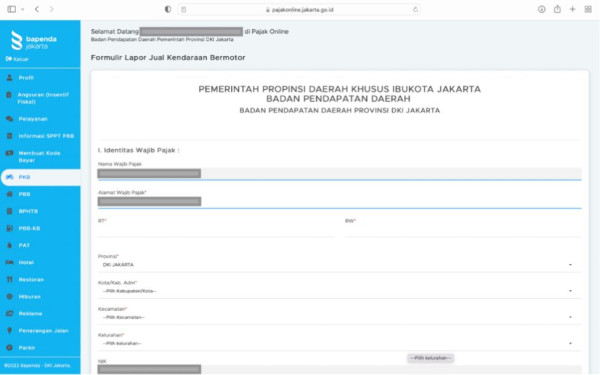 Lapor Jual Kendaraan Bermotor Bisa Lewat Pajak Online, Begini Caranya!