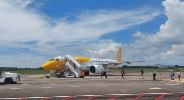 Pengalaman Terbang Nyaman ke Malaka dengan Armada Terbaru Scoot, Embraer E190-E2