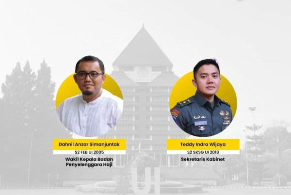 Dua Orang Dekat Prabowo Kuliah S2 di UI, Siapa Saja?