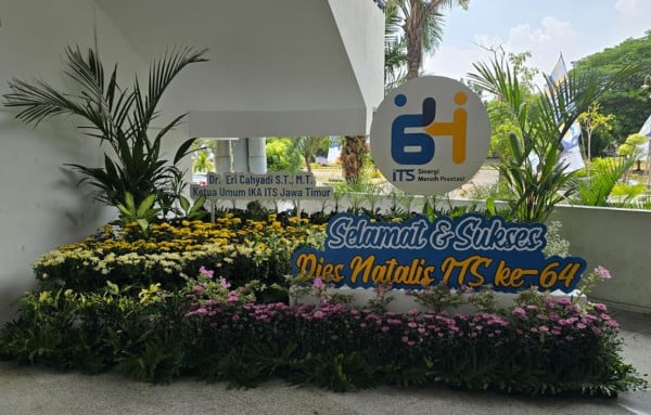 Inisiasi Karangan Bibit Tanaman Semarakkan Dies Natalis ke-64 ITS