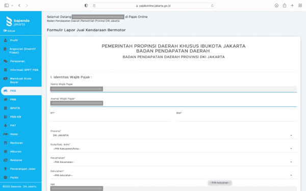 Mau Lapor Jual Kendaraan Bermotor di Pajak Online Jakarta? Begini Caranya!