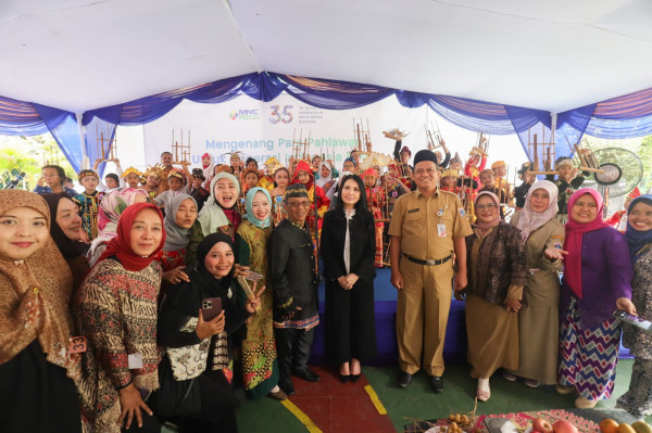 Keseruan MNC Peduli Gelar Lomba dan Pentas Seni di SDN Menteng 01