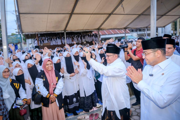 Luncurkan Kreasi di Aceh, Menteri Riefky Ajak Santri Ikut Sebarkan Informasi Bahaya Judi Online