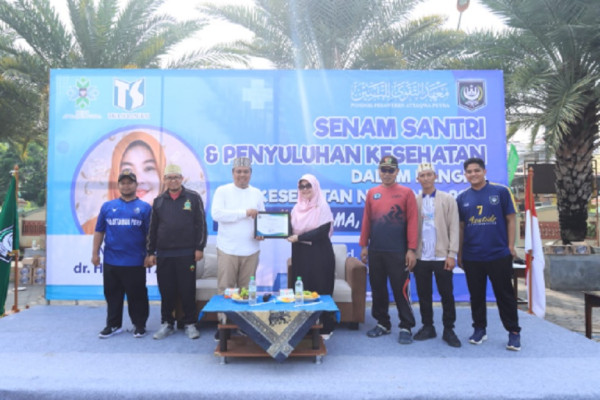 Hari Kesehatan Nasional, Ribuan Santri Pesantren Attaqwa Putra Gelar Senam dan Penyuluhan Kesehatan