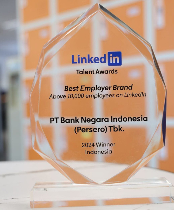 Transformasi Budaya Kerja BNI Berbuah LinkedIn Talent Awards 2024
