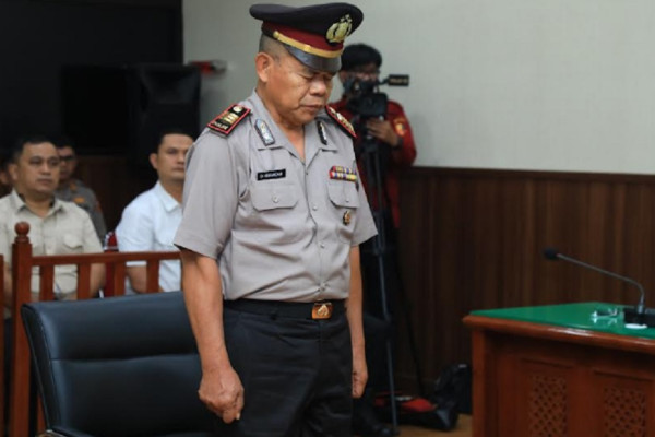 Ini Penampakan AKP Dadang Iskandar usai Dipecat karena Menembak Mati Kompol Anumerta Ryanto Ulil Anshar