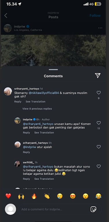 Reaksi Indra Priawan Disentil Netizen usai sang Anak Diminta Sentuh Babi