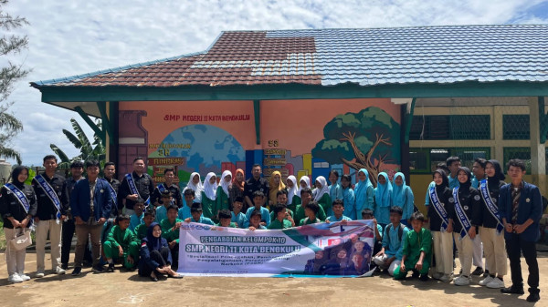Sosialisasi P4GN, Mahasiswa UNIB Dorong Generasi Muda Bengkulu Jauhi Narkoba