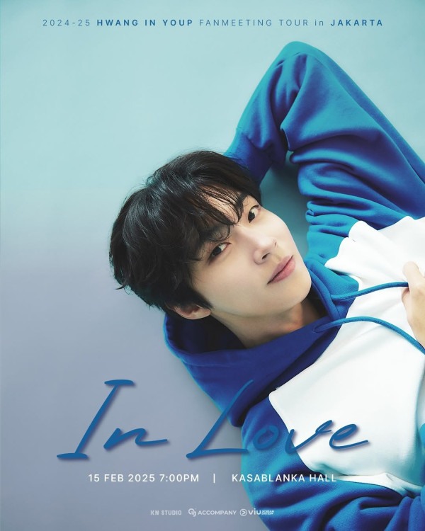 Harga Tiket Fanmeeting Hwang In Yeop In Love di Jakarta, Paling Murah Rp1,8 Juta