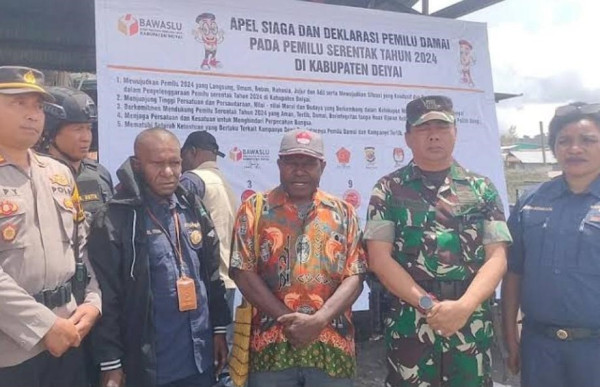 Pilkada Deiyai Tanpa Gejolak, Bawaslu Berterima Kasih ke Masyarakat