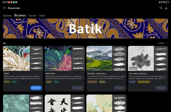 Tampilkan Warisan Seni Batik ke Digital, HUAWEI Perkenalkan Fitur Pola Batik di Aplikasi GoPaint