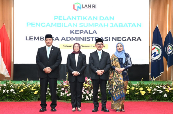 Sah! Muhammad Taufiq Dilantik Jadi Kepala LAN