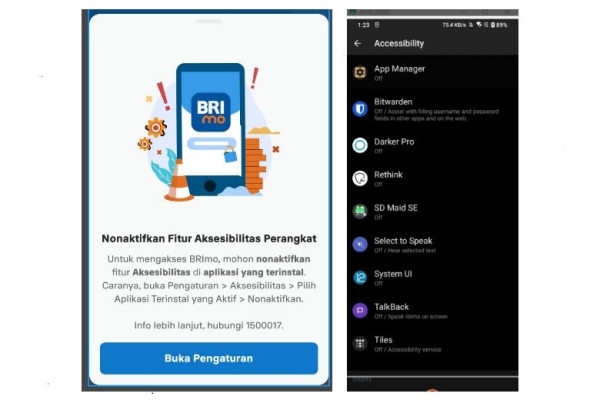 Langkah Mudah Nonaktifkan Aksesibilitas di Smartphone, M-Banking BRImo Jadi Makin Nyaman dan Terlindungi