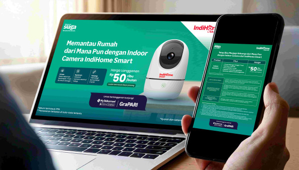 IndiHome Luncurkan Smart Camera, Keamanan Rumah Terjamin Modal Rp50 Ribu Perbulan