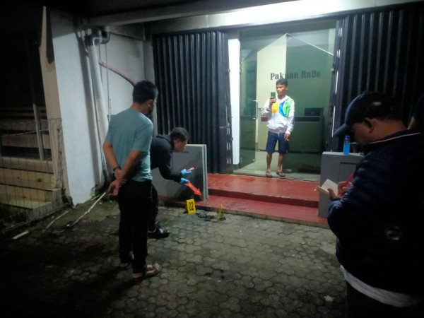 Kantor Media Pakuan Raya Dibakar Orang Misterius, Pelakunya ke Arah Jalan Pajajaran