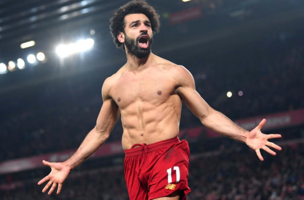 5 Selebrasi Telanjang Dada Mohamed Salah di Liverpool, Langganan Lawan MU!
