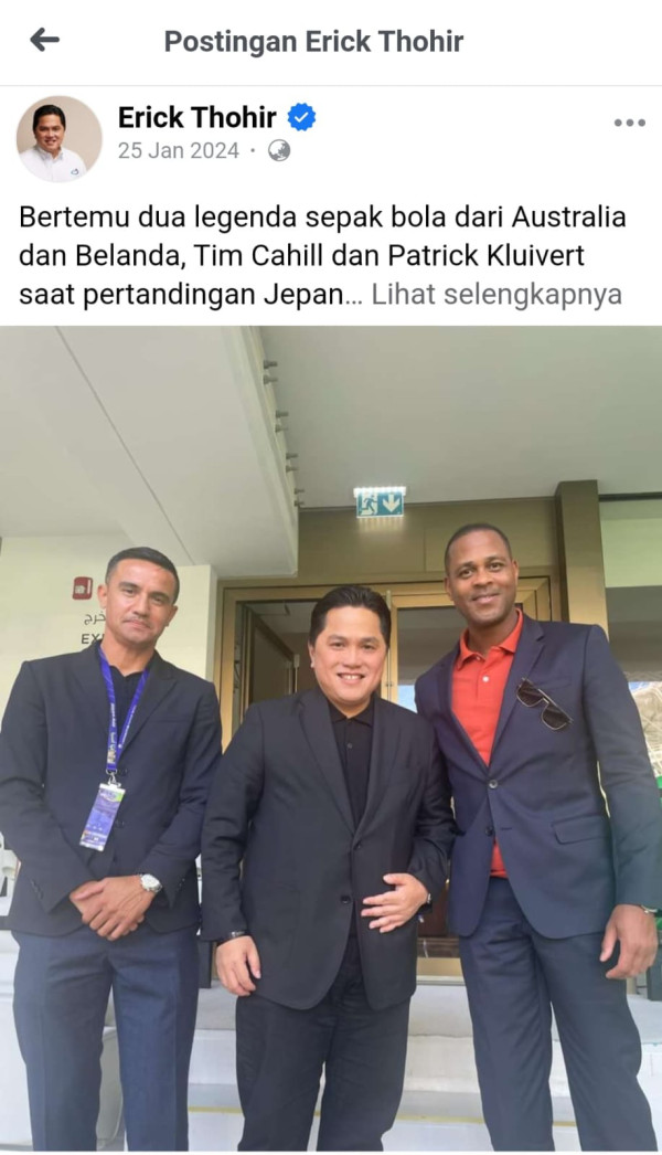 Benarkah Patrick Kluivert Akan Menjadi Pelatih Timnas Indonesia? Ini Fakta Sebenarnya