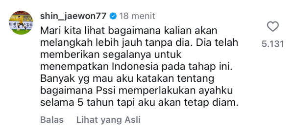 Anak Shin Tae-yong Tantang Timnas Indonesia Berlaga Tanpa Ayahnya, Bisa Melangkah Sejauh Apa?