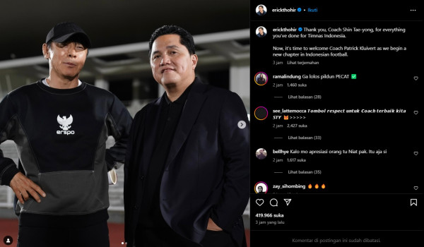 Patrick Kluivert Tiba di Indonesia, Denny Cagur: Welcome Pacar Baru