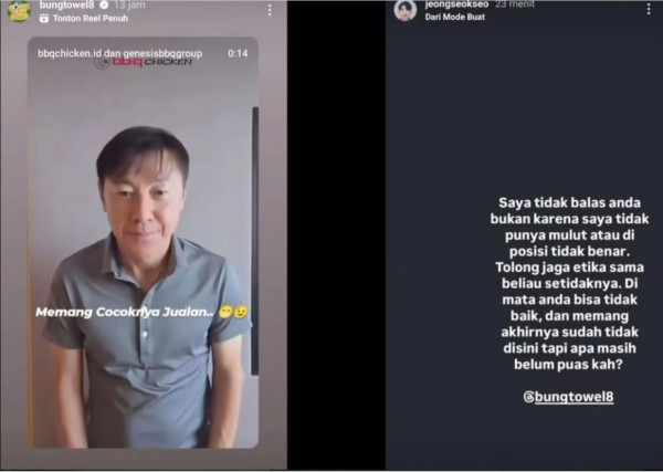 Harga Diri Shin Tae-yong Direndahkan Towel, Jeje: Apa Sudah Puas? Jaga Etika