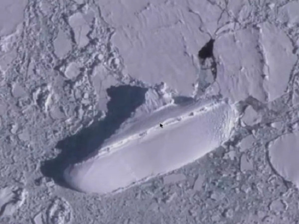 Kapal Nabi Nuh Terkubur di Antartika? Google Earth Tangkap Gambar Aneh Ini