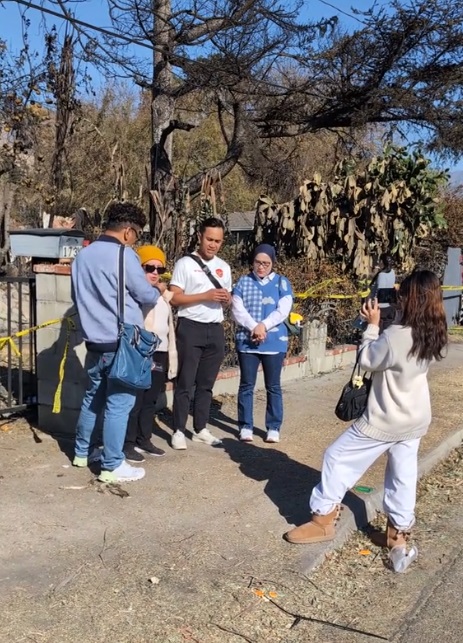 Uya Kuya Diusir Bule saat Buat Konten di Puing Kebakaran Los Angeles, Dinilai Kurang Empati