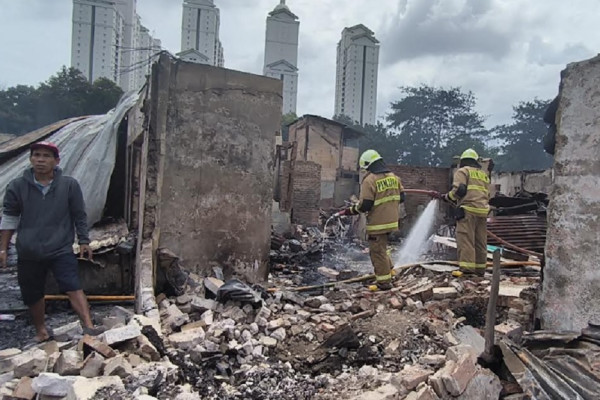 Memilukan! Ratusan Rumah di Kemayoran Ludes Terbakar, Ini Penampakannya