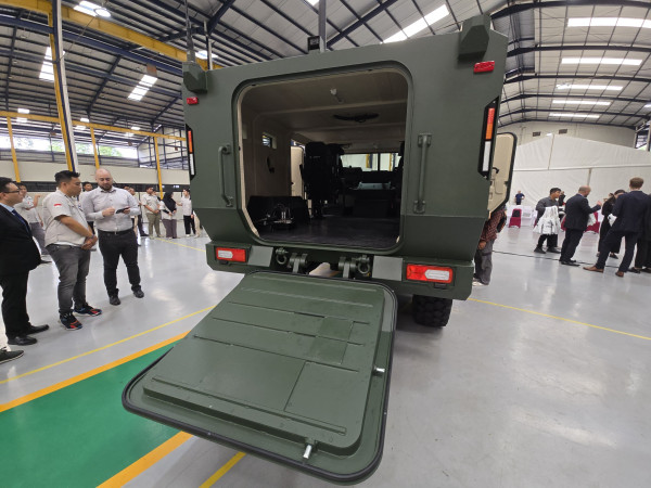 P2 Tiger: Kendaraan Lapis Baja Canggih Made in Tangerang, Hasil Kolaborasi dengan Texelis