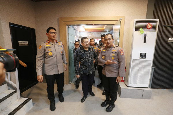 Wakapolda Metro Jaya Apresiasi MNC Peduli Ikut Renovasi Polsek Menteng