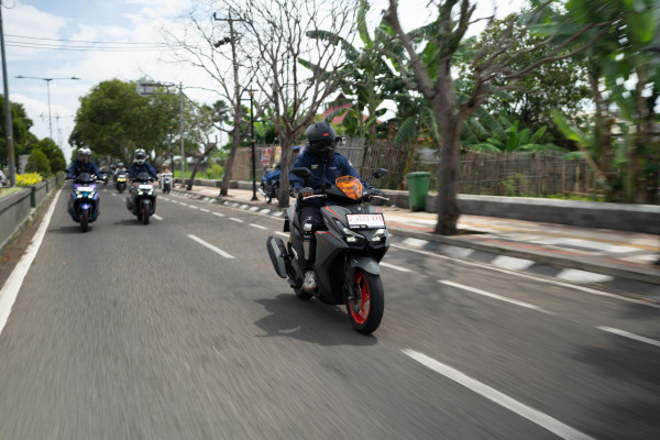 Test Ride Yamaha Aerox Alpha Turbo Ultimate Bandung-Naringgul: Sensasi Turbo di Setiap Tanjakan dan Tikungan