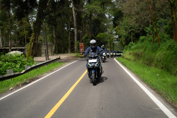 Test Ride Yamaha Aerox Alpha Turbo Ultimate Bandung-Naringgul: Sensasi Turbo di Setiap Tanjakan dan Tikungan