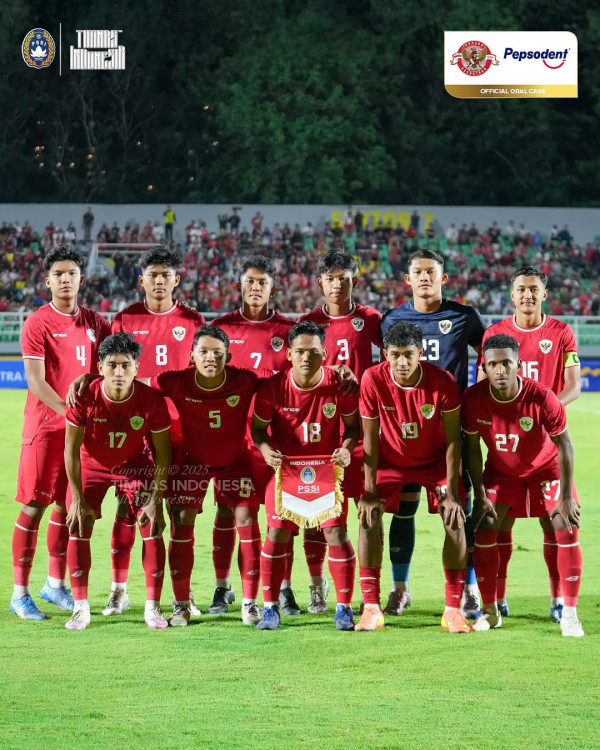 Hasil U-20 Challenge Series 2025: Timnas Indonesia Ditekuk Suriah 0-2