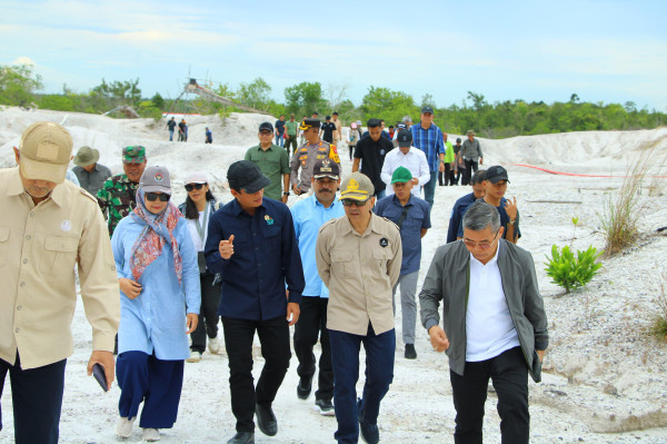 Menteri LH Hanif Faisol Selidiki Kerusakan 41.000 Hektare Lahan di Katingan