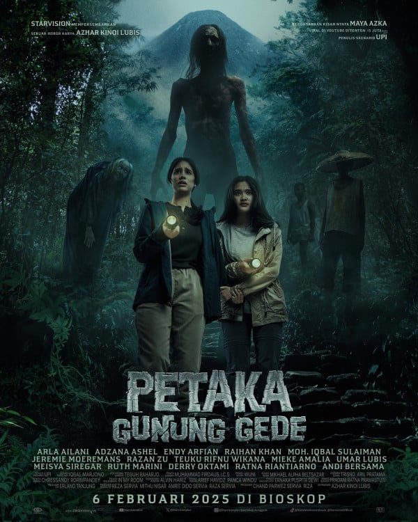 9 Film Horor Indonesia Tayang Februari 2025, Nomor 3 Kisah Nyata Pendakian Gunung Gede