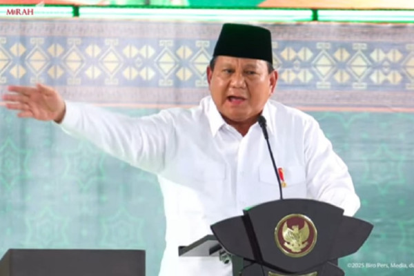 Kongres Muslimat NU, Prabowo: Saya Agak Grogi, Emak-emaknya Banyak Sekali
