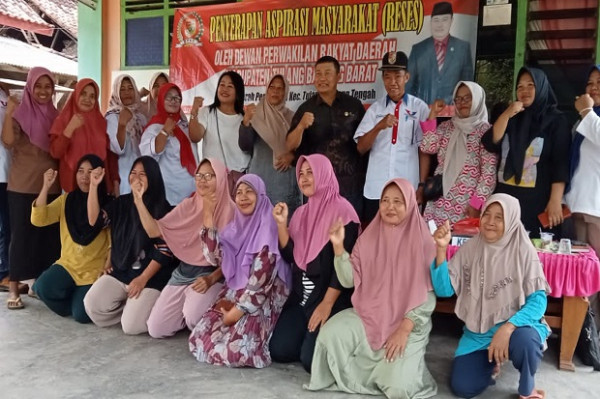 Masa Reses, 2 Anggota DPRD dari Partai Perindo Serap Keluhan Warga Tulang Bawang Barat